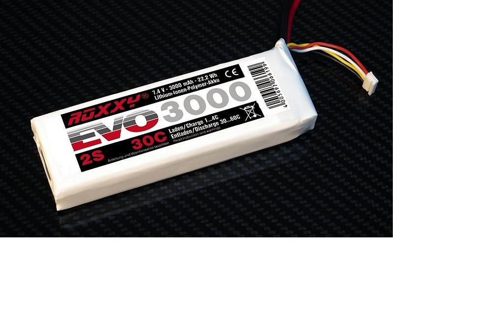Acumulator propulsie ROXXY Evo 11,1V, 3000mAh, 30C